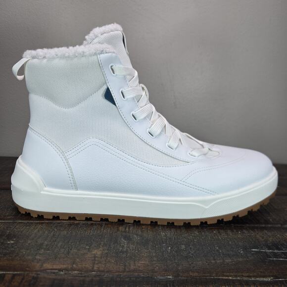 NEW Vessi Alta High Top Sneaker Mens Size 11 Winter Waterproof Boots Shoes White main image 11